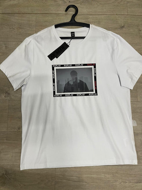 Replay tshirt for men ריפליי טישרט לגבר